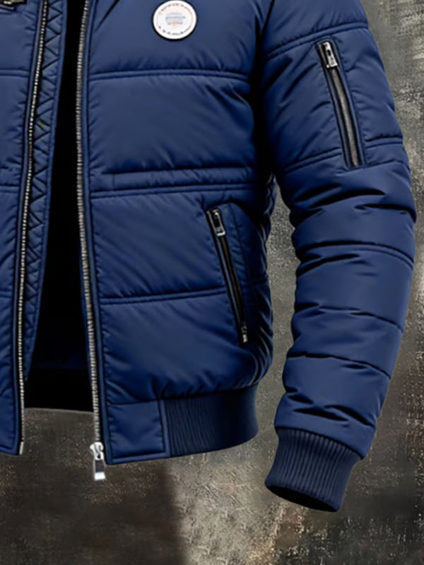 HÉCTOR | CHAQUETA DE INVIERNO CON CAPUCHA CLÁSICA PARA HOMBRE