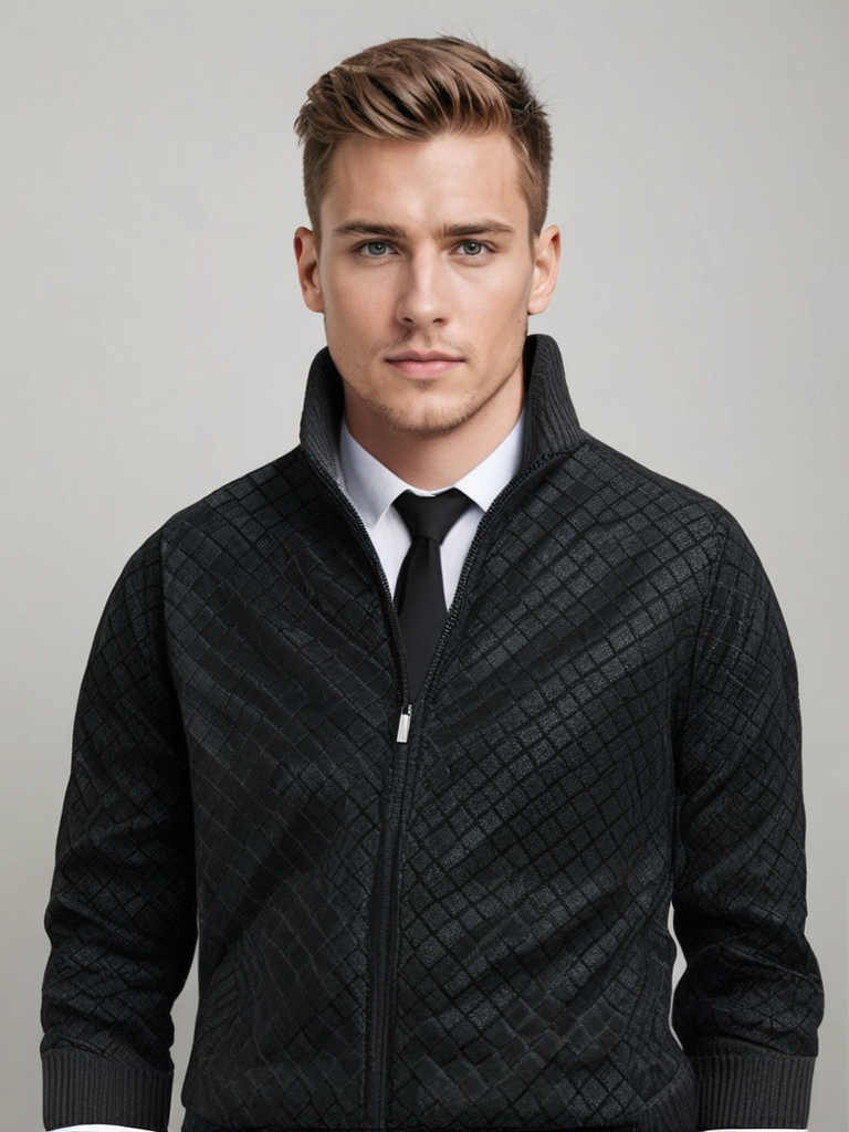 DAVID | CHALECO DE PUNTO CON RELIEVE PARA HOMBRE