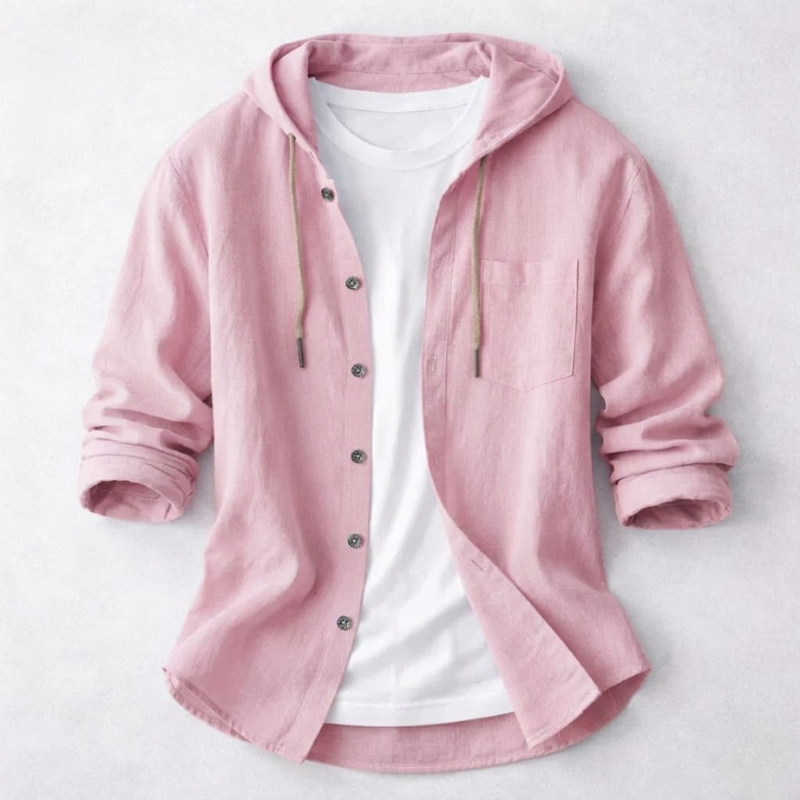 LAURENT MONACO | CHEMISE À CAPUCHE DE MODE POUR HOMMES
