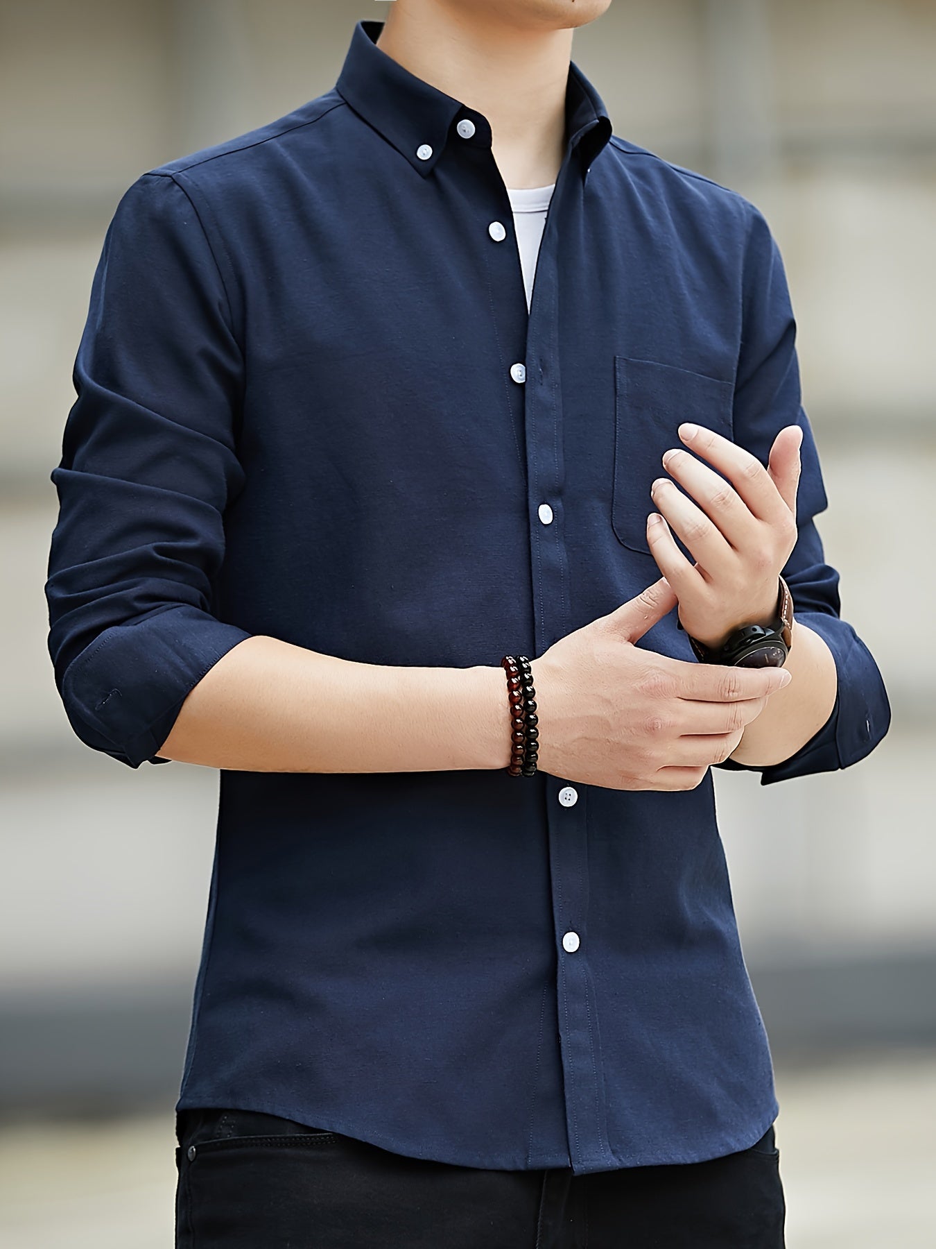 LAURENT MONACO | CHEMISE MANCHES LONGUES POUR HOMMES
