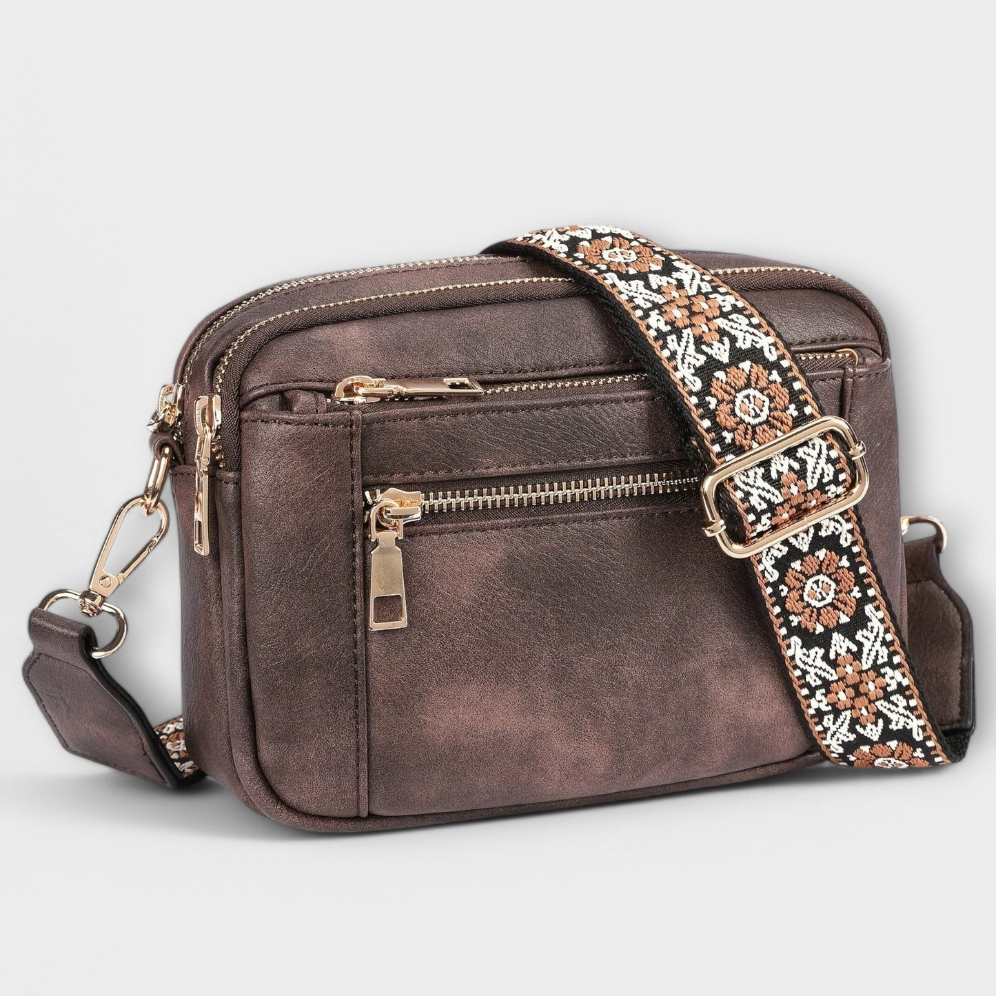 Celeste | Bolsa retro boho chic