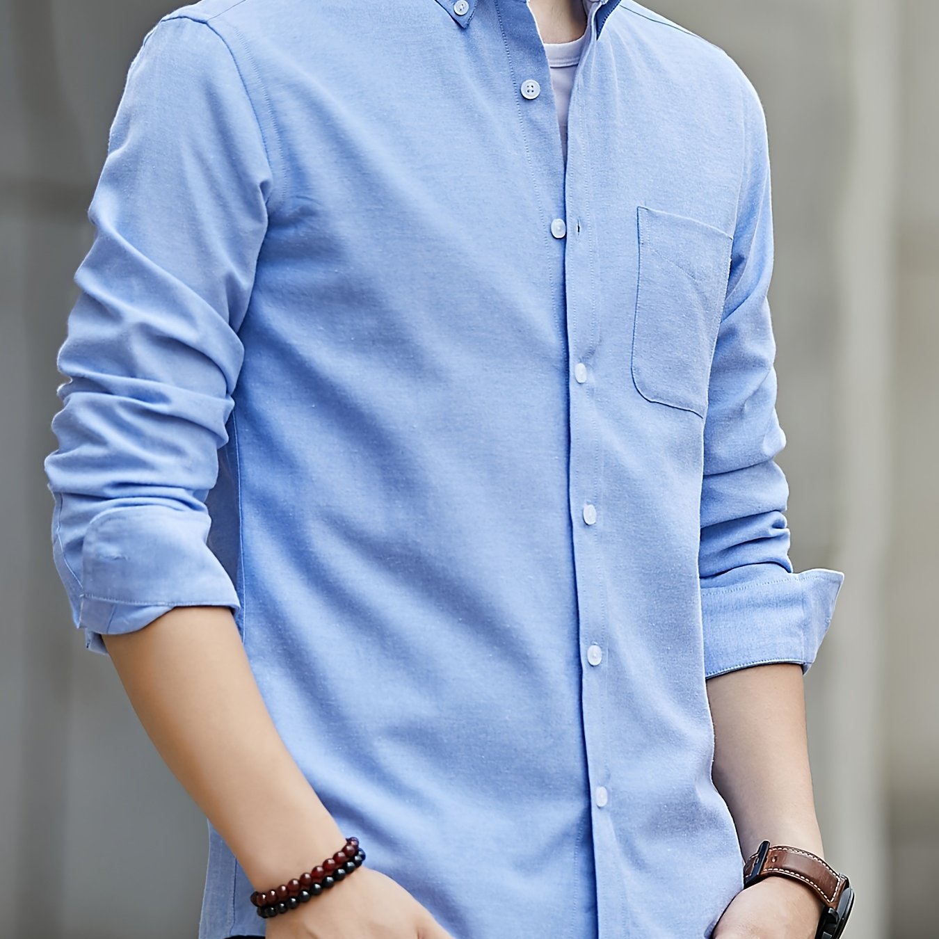 LAURENT MONACO | CHEMISE MANCHES LONGUES POUR HOMMES