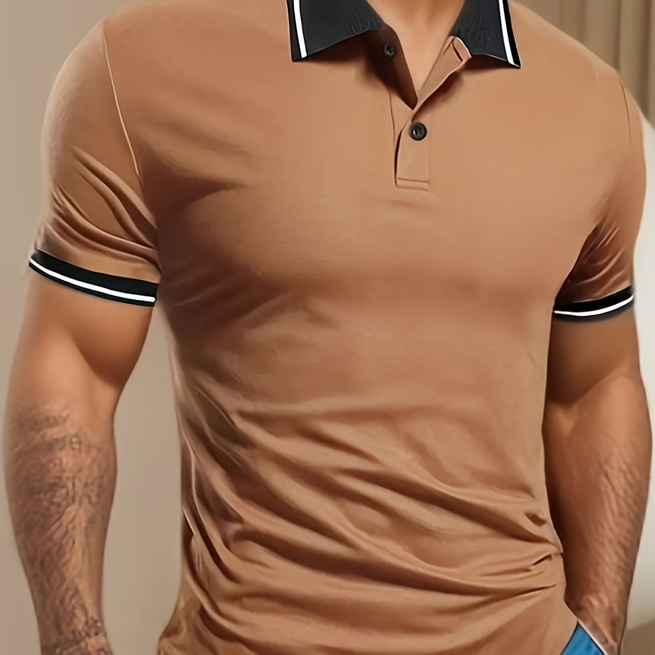 LAURENT MONACO | CHEMISE D'ÉTÉ À COL POUR HOMMES