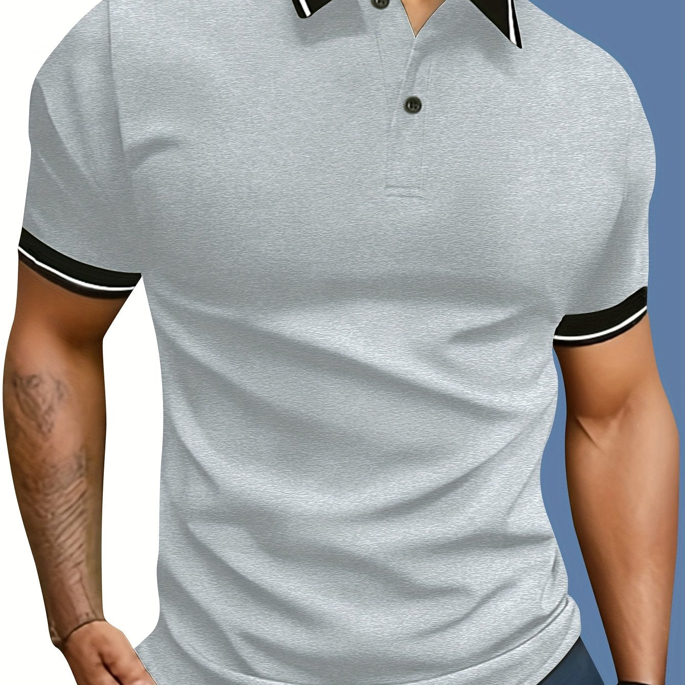 LAURENT MONACO | CHEMISE D'ÉTÉ À COL POUR HOMMES