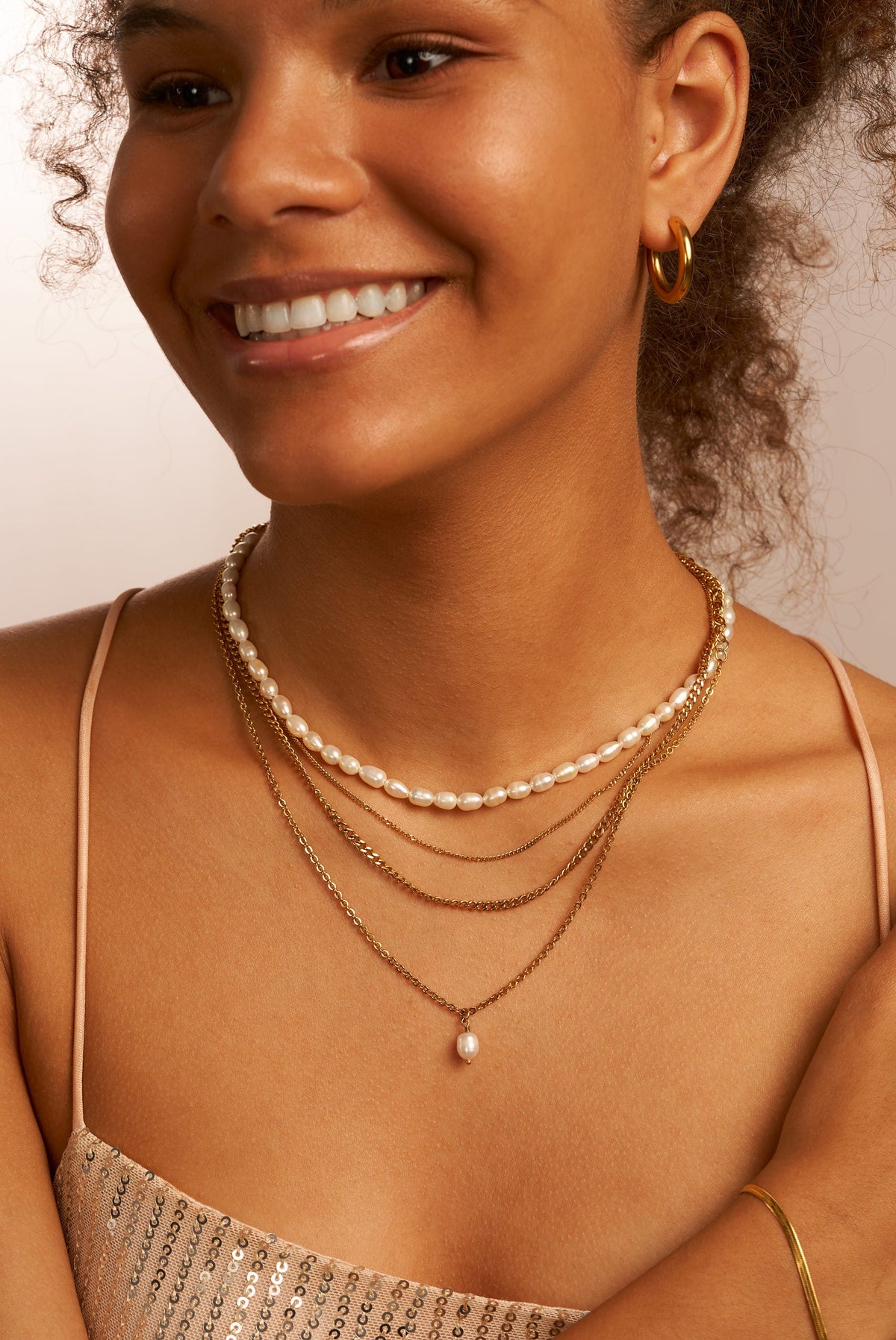 Aurora | Collar con dije de perla