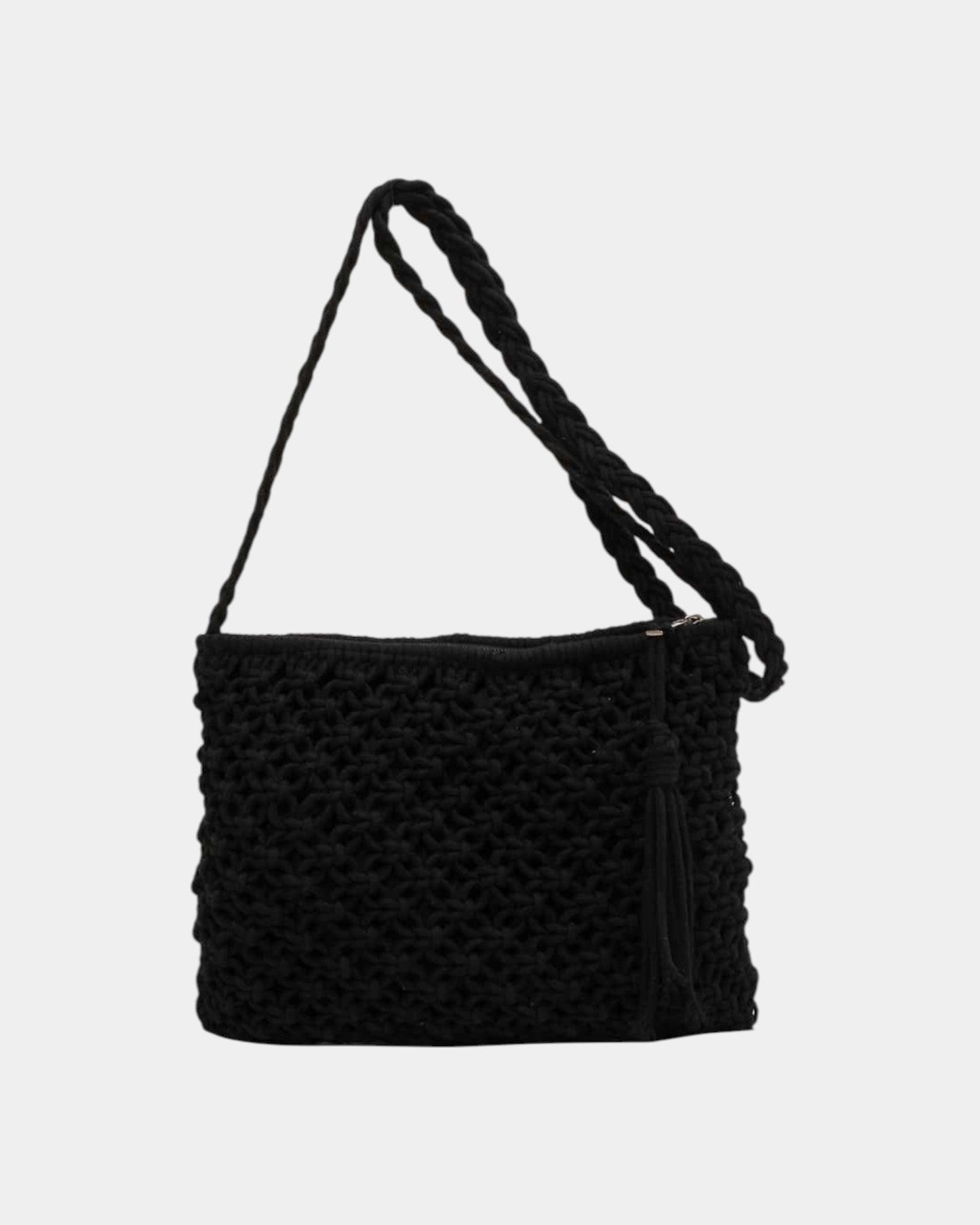 Camila | Bolso de hombro con efecto tejido