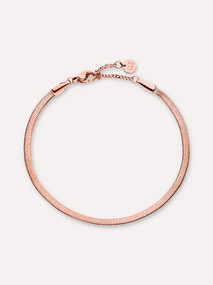 Renata | Pulsera de cadena plana