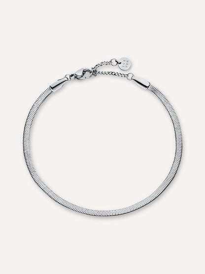 Renata | Pulsera de cadena plana