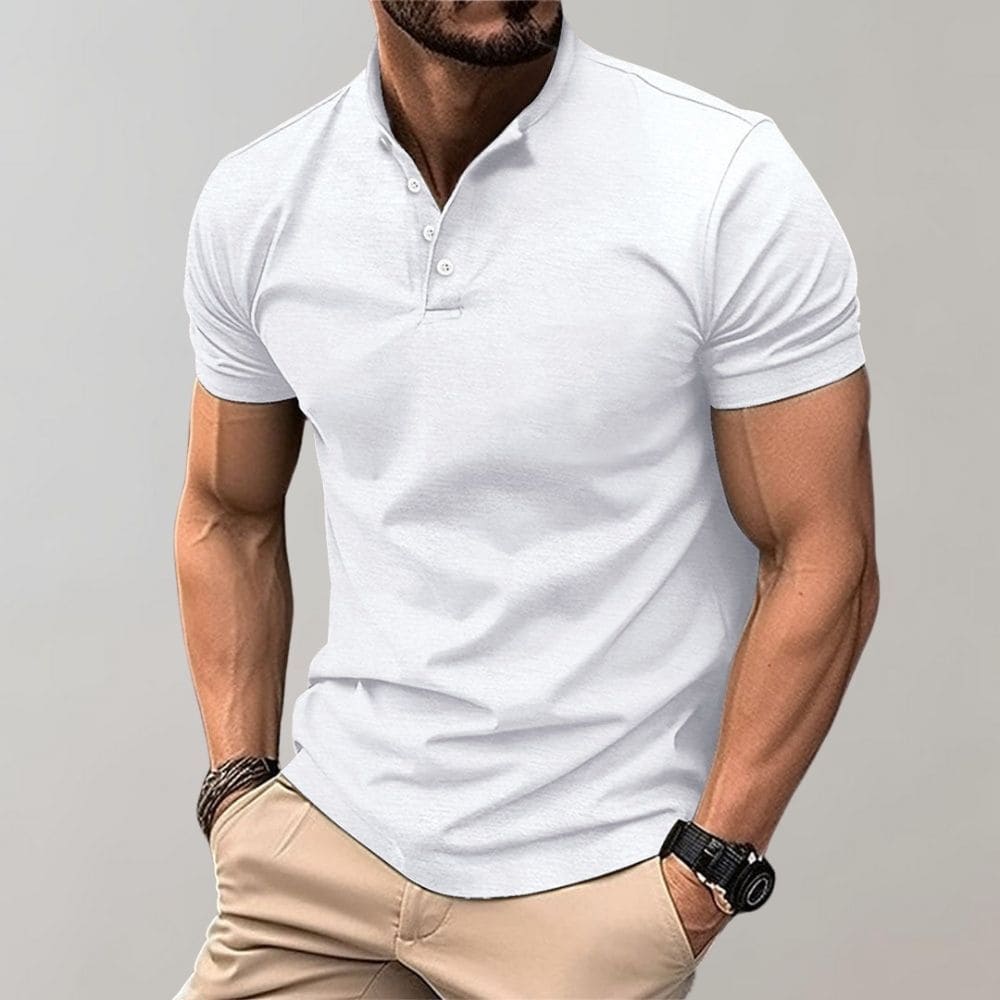 LAURENT MONACO | POLO RAFFINÉ POUR HOMMES