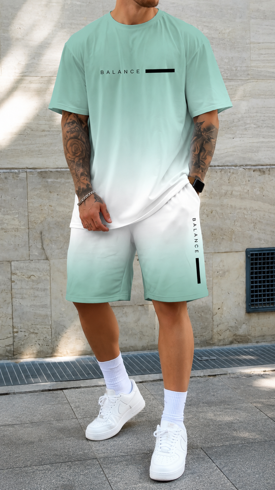 Oscar | Conjunto con degradado veraniego