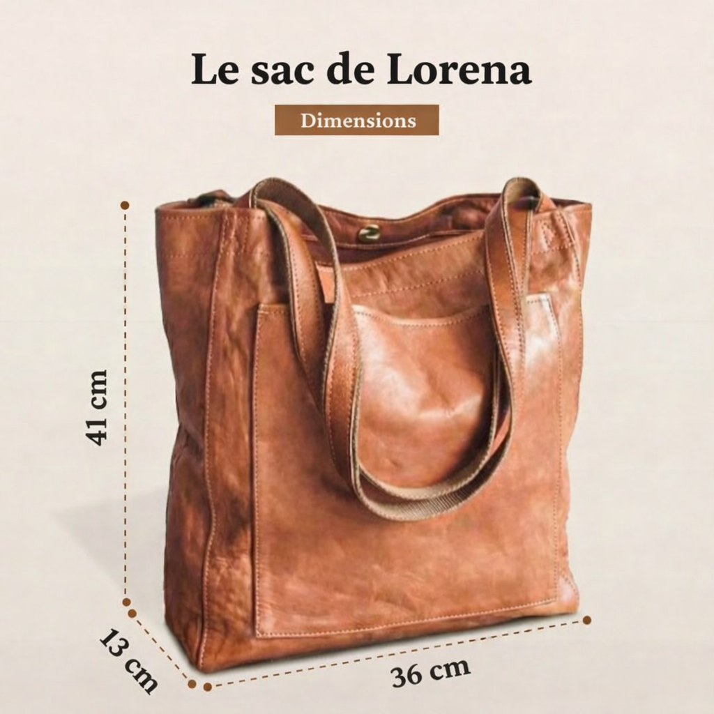 Lorena | Bolso de cuero moderno y elegante