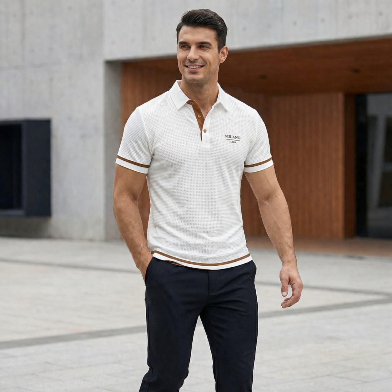 LAURENT MONACO | POLO MILANO POUR HOMMES