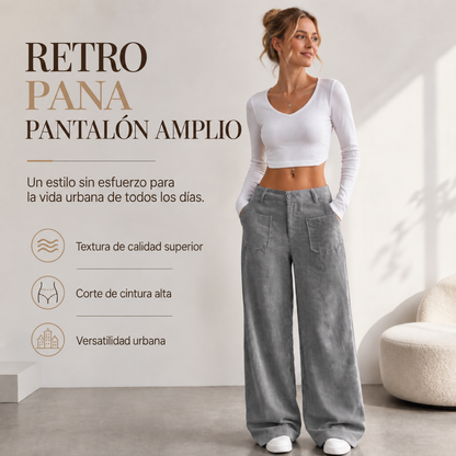 Ali | Pantalón ancho y casual de corte holgado para mujer