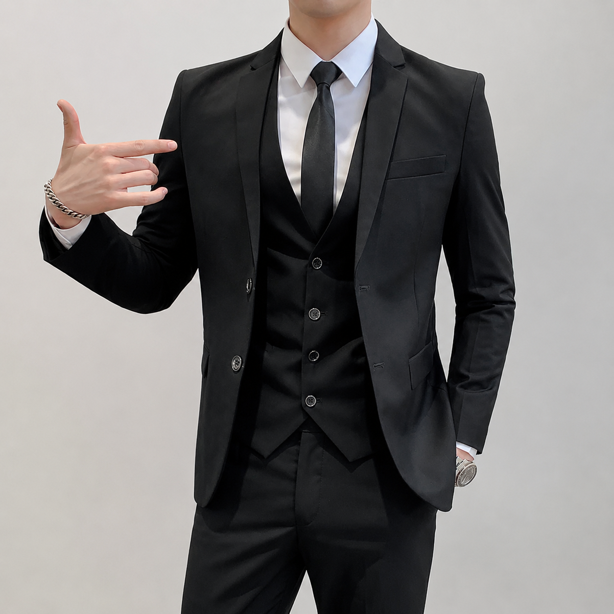 LAURENT MONACO | COSTUME D'AFFAIRES ÉLÉGANT POUR HOMMES
