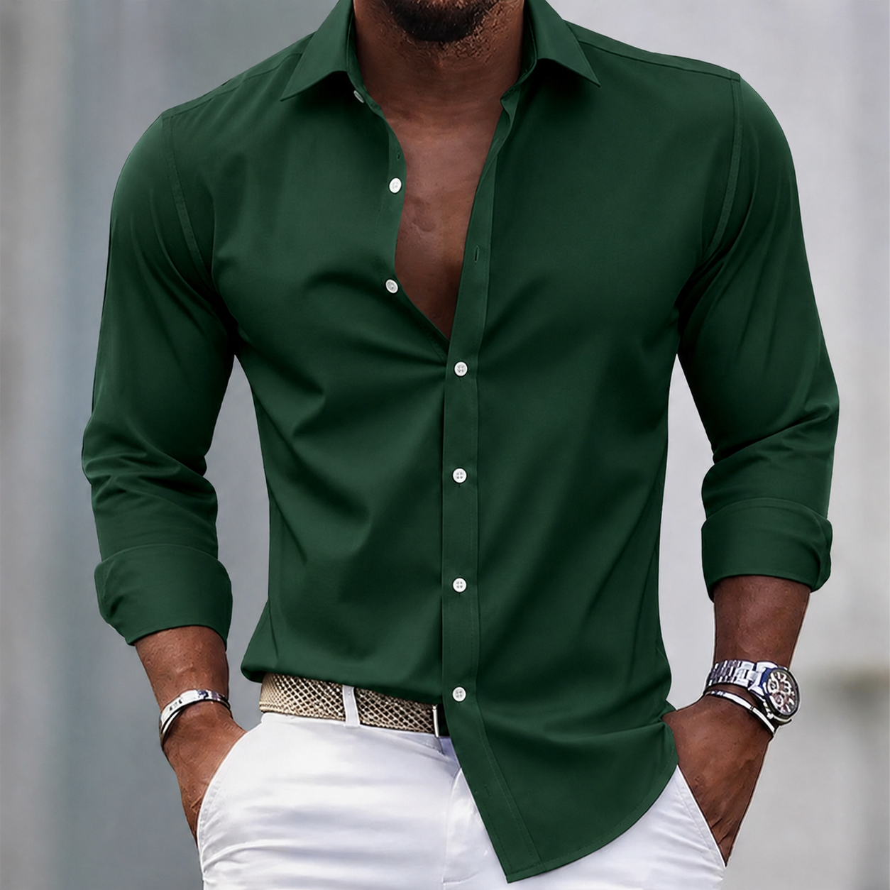 LAURENT MONACO | CHEMISE D'AFFAIRES POUR HOMMES
