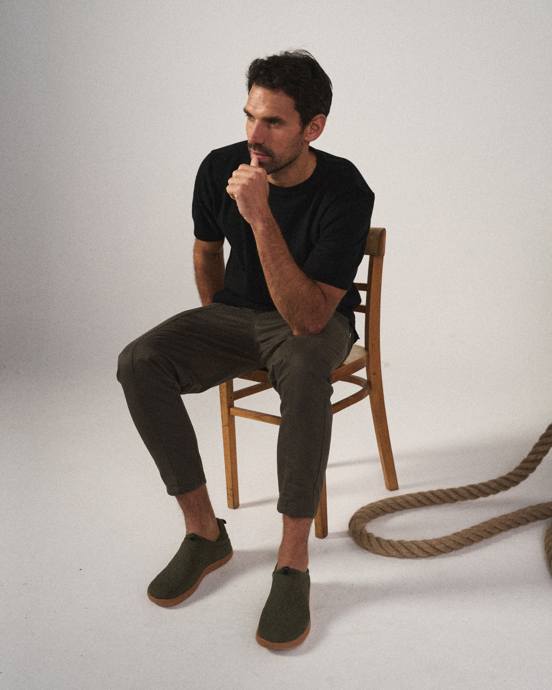 LAURENT MONACO | PANTALONS JOGGING ÉVASÉS POUR HOMMES