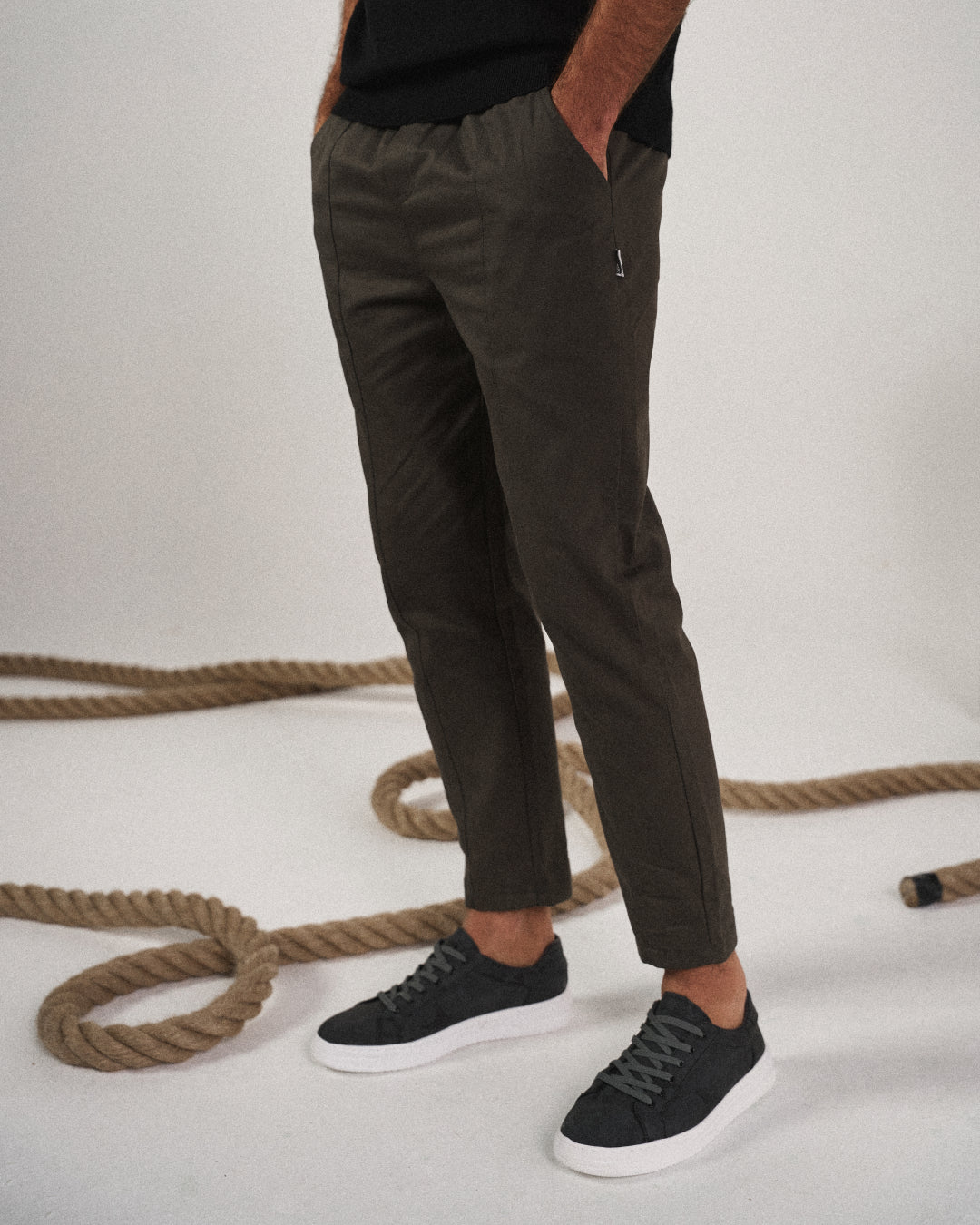LAURENT MONACO | PANTALONS JOGGING ÉVASÉS POUR HOMMES