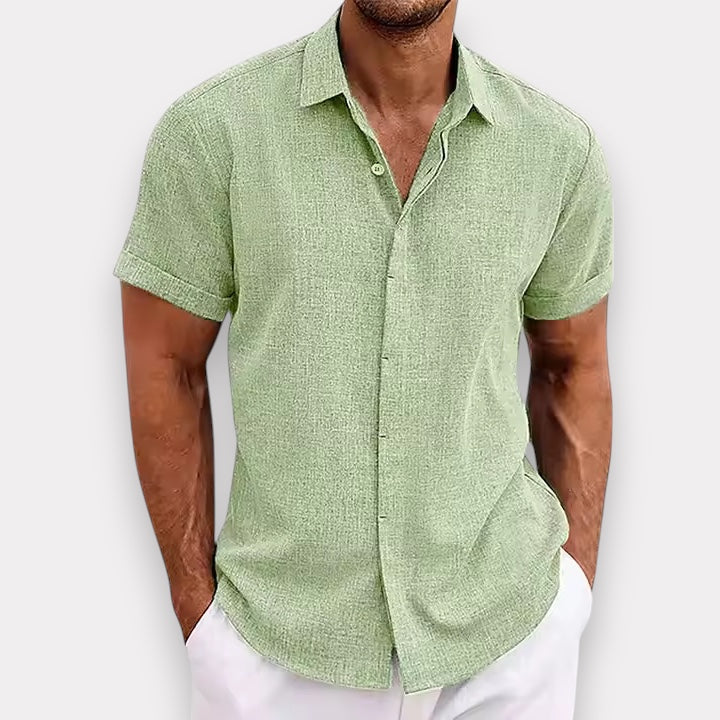 LAURENT MONACO | CHEMISE À MANCHES COURTES POUR HOMMES