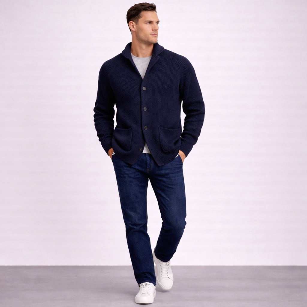 LAURENT MONACO | GILET CHALE POUR HOMMES