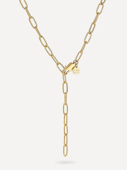 Alessia | Collar de eslabones con caída en Y