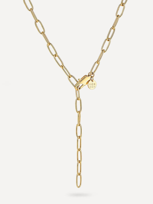 Alessia | Collar de eslabones con caída en Y