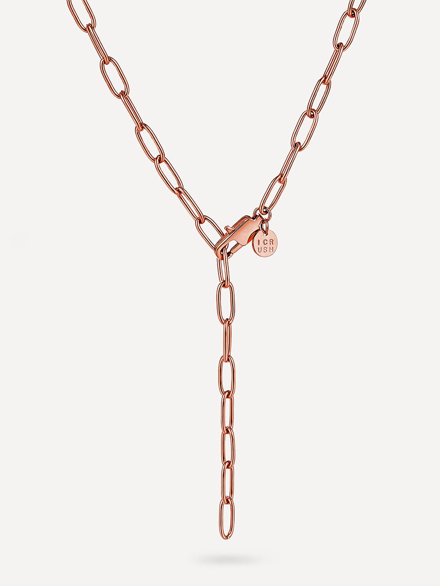 Alessia | Collar de eslabones con caída en Y