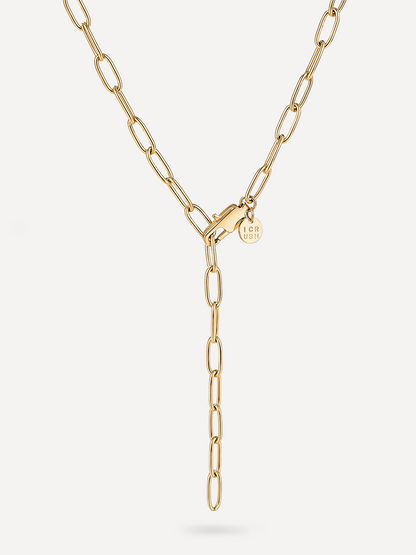 Alessia | Collar de eslabones con caída en Y