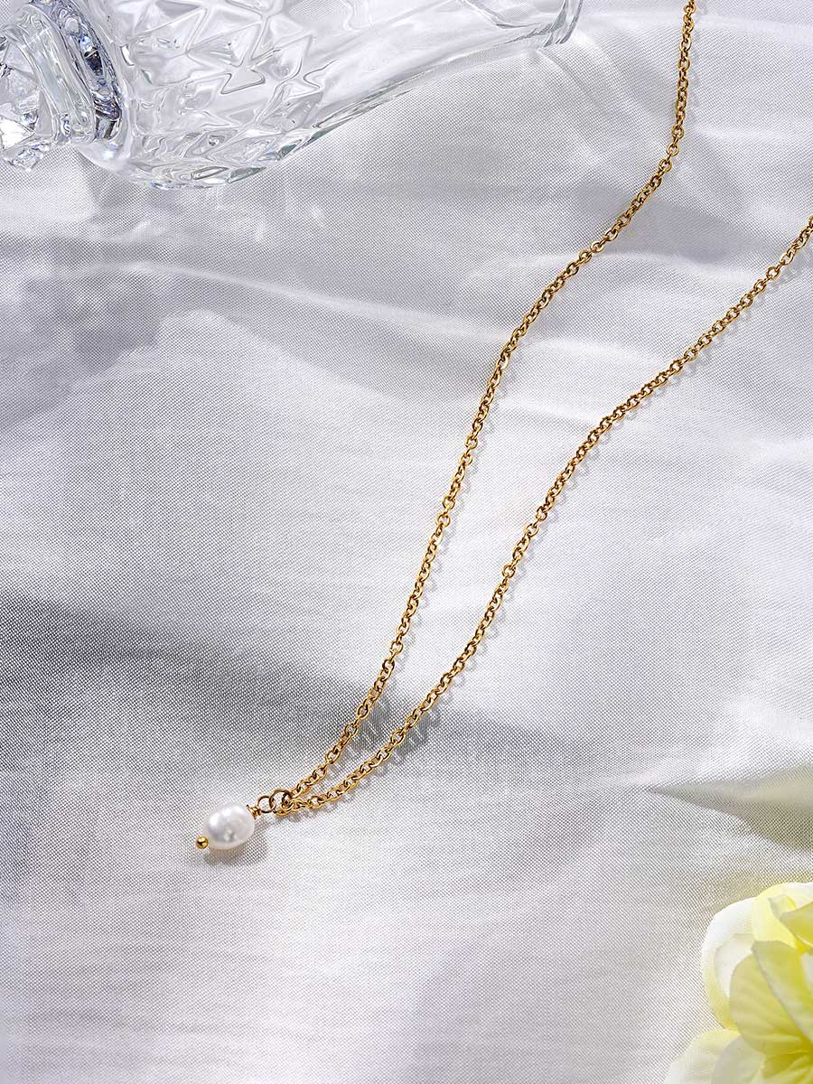 Aurora | Collar con dije de perla