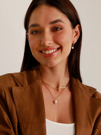 Aurora | Collar con dije de perla