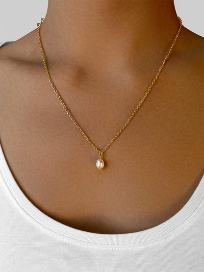 Aurora | Collar con dije de perla