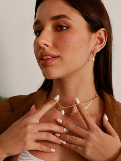 Aurora | Collar con dije de perla