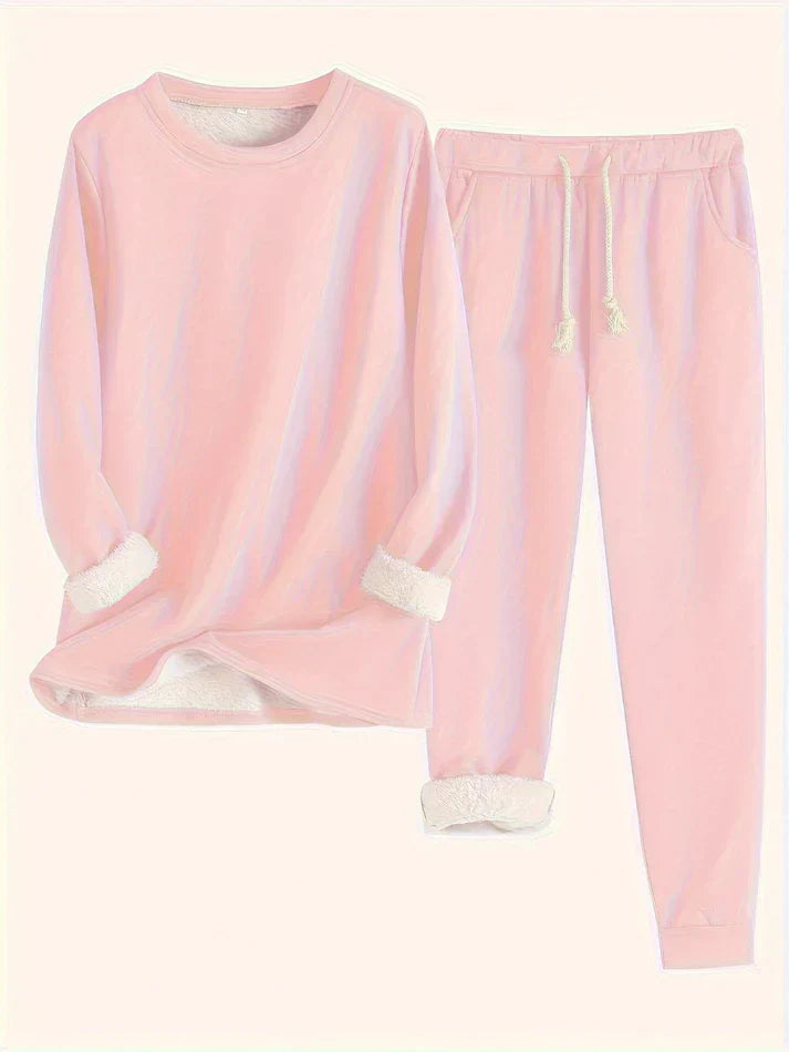 Hailey | Conjunto Cómodo Forrado de Felpa