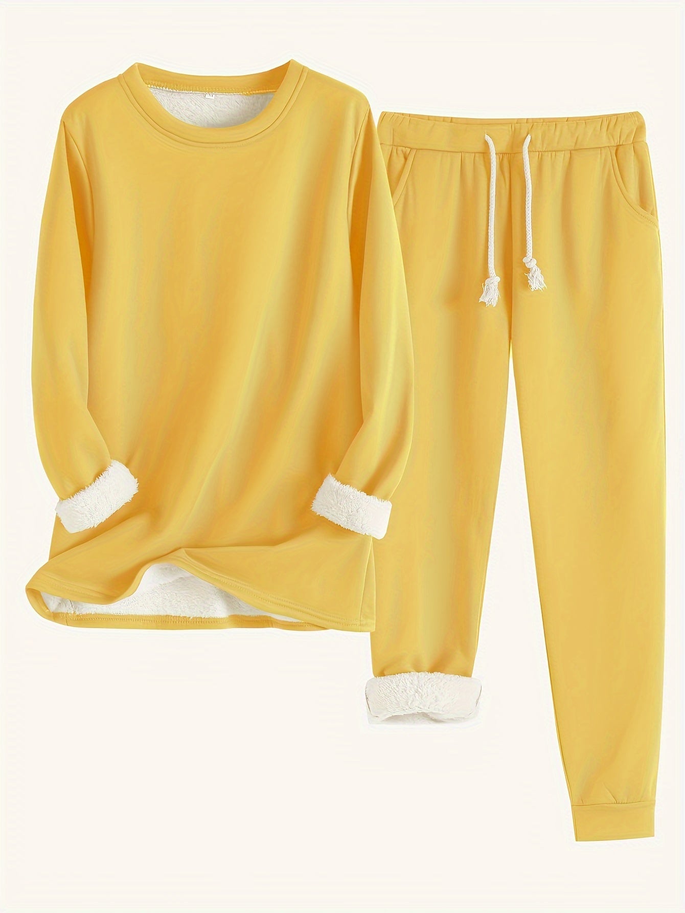 Hailey | Conjunto Cómodo Forrado de Felpa
