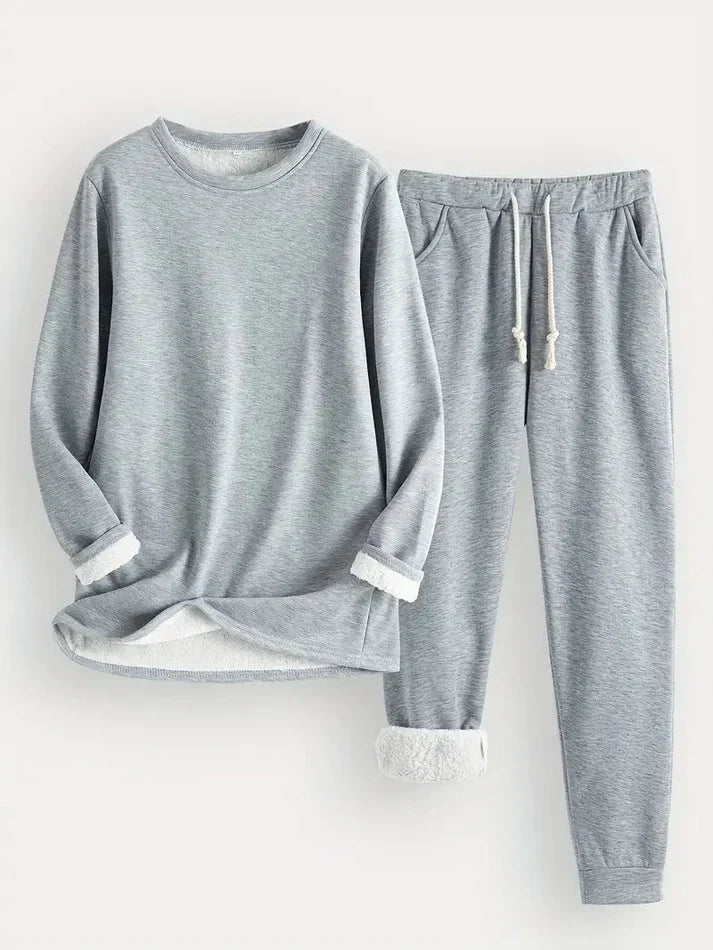 Hailey | Conjunto Cómodo Forrado de Felpa