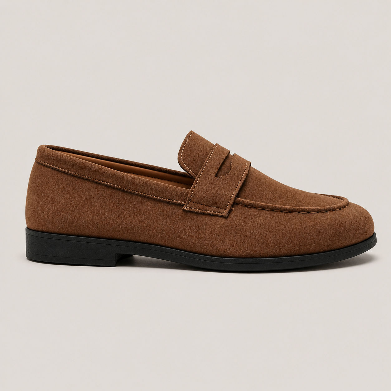 LAURENT MONACO | MOCASSINS EN DAIM PENNY POUR HOMMES