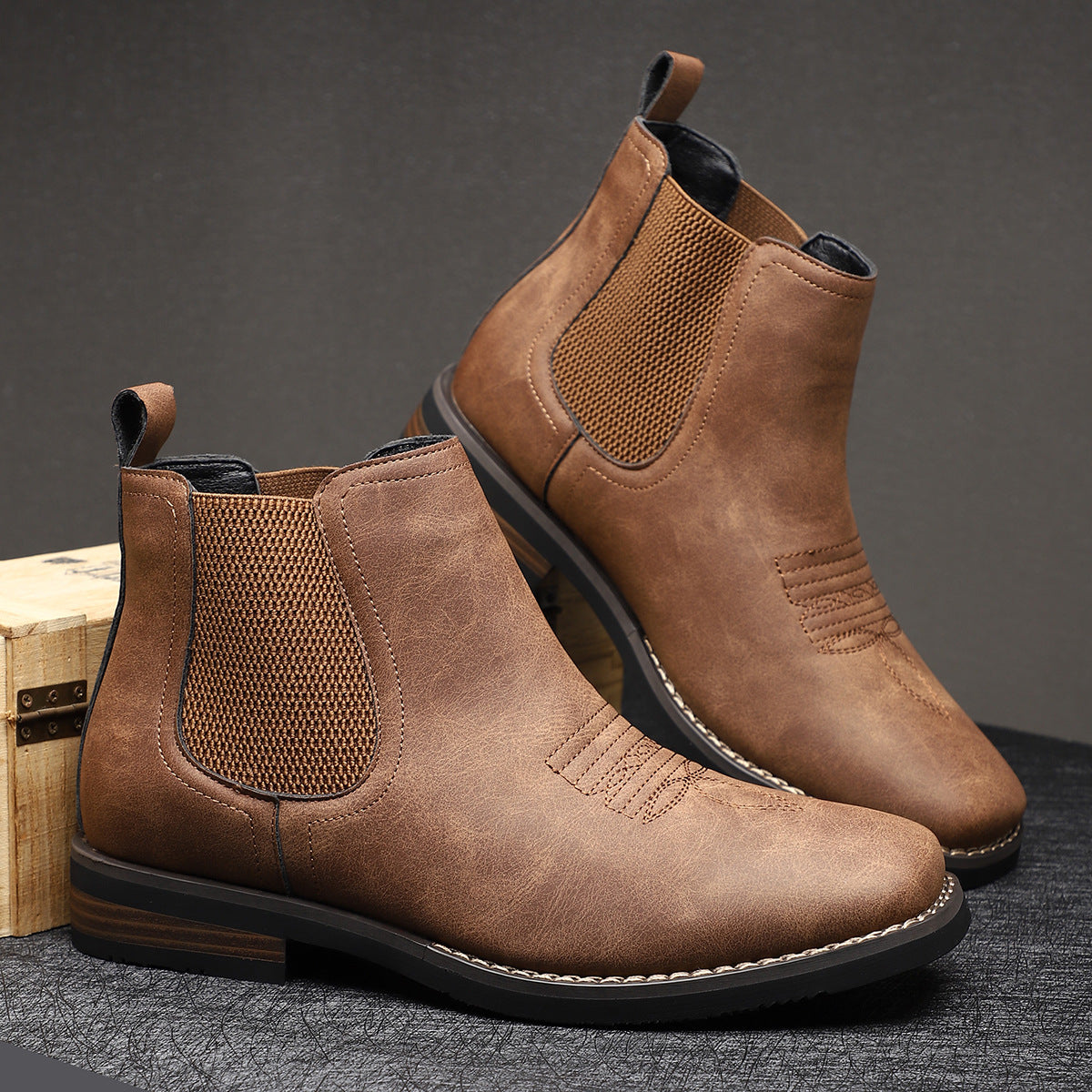 SEBASTIAN | BOTAS SIN CORDONES PARA HOMBRE
