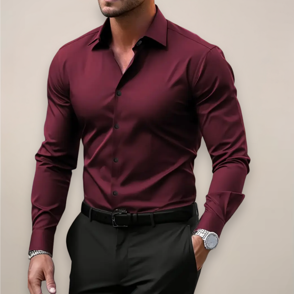 LAURENT MONACO | CHEMISE AJUSTÉE POUR HOMME