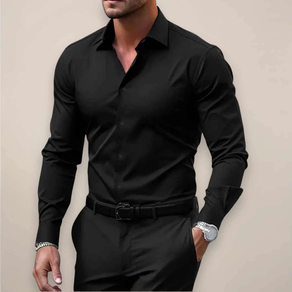 LAURENT MONACO | CHEMISE AJUSTÉE POUR HOMME