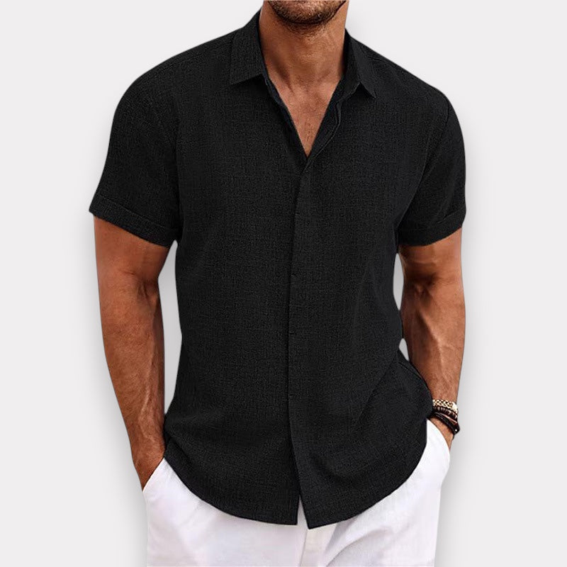 LAURENT MONACO | CHEMISE À MANCHES COURTES POUR HOMMES