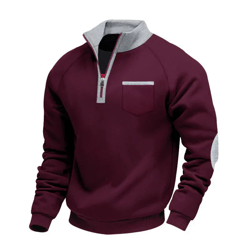 KENZO | JERSEY DE CUELLO ALTO Y CREMALLERA PARA HOMBRE