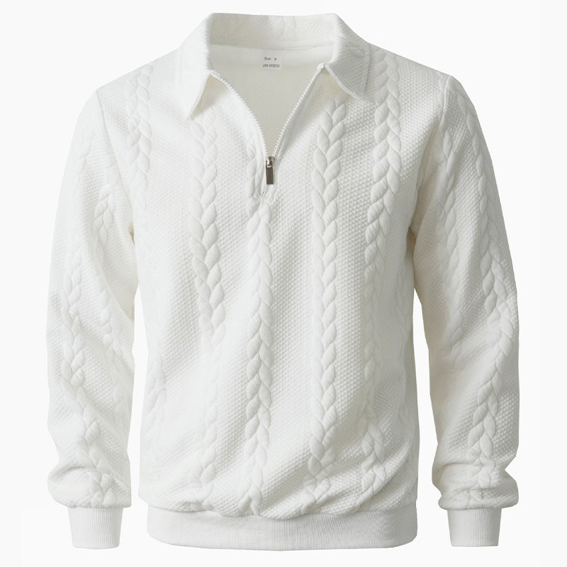 ENZO| ELEGANTE POLO DE PUNTO PARA HOMBRE