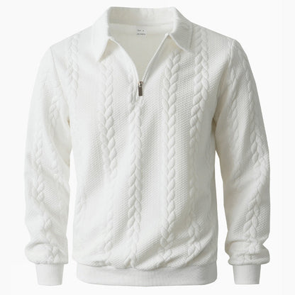 ENZO| ELEGANTE POLO DE PUNTO PARA HOMBRE