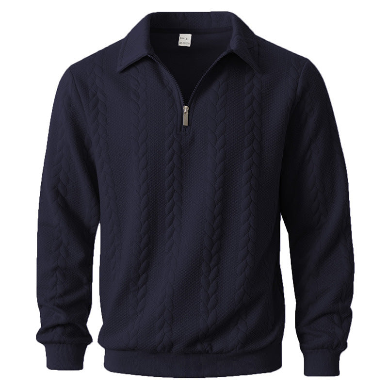 ENZO| ELEGANTE POLO DE PUNTO PARA HOMBRE