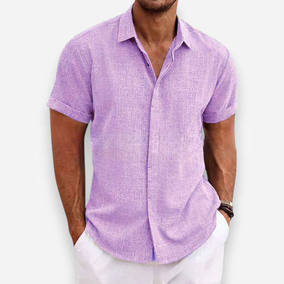 LAURENT MONACO | CHEMISE À MANCHES COURTES POUR HOMMES