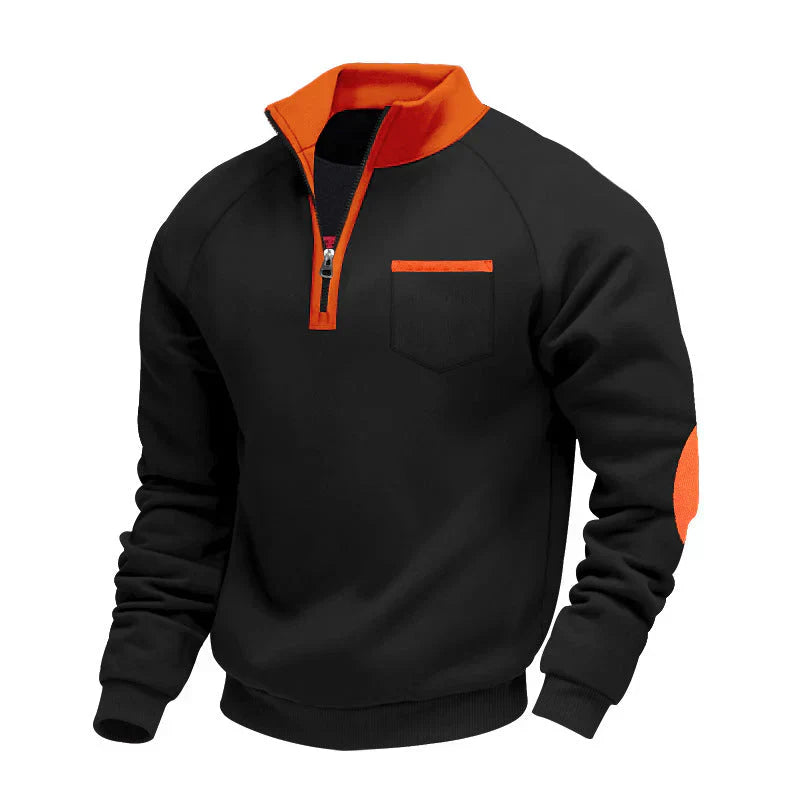 KENZO | JERSEY DE CUELLO ALTO Y CREMALLERA PARA HOMBRE