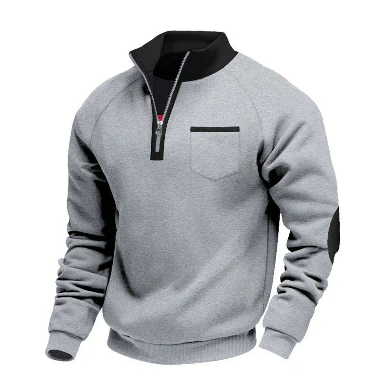 KENZO | JERSEY DE CUELLO ALTO Y CREMALLERA PARA HOMBRE
