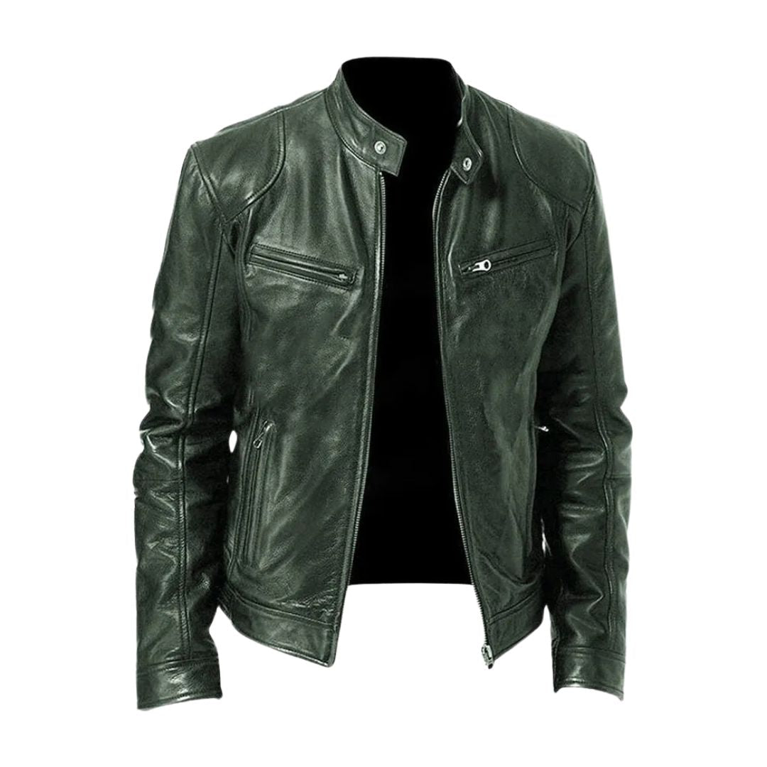 LAURENT MONACO | VESTE COL MONTANT COUPE SLIM POUR HOMME