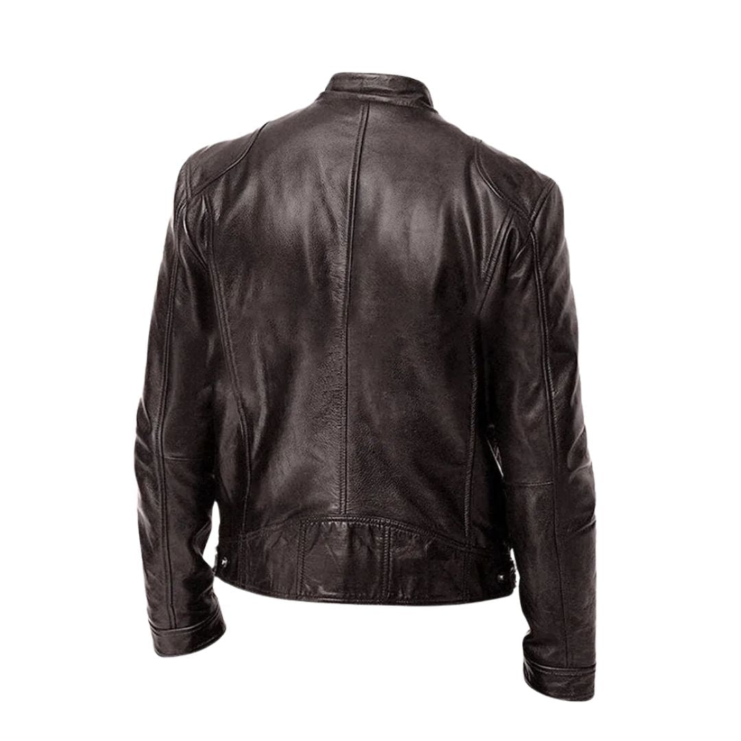 LAURENT MONACO | VESTE COL MONTANT COUPE SLIM POUR HOMME