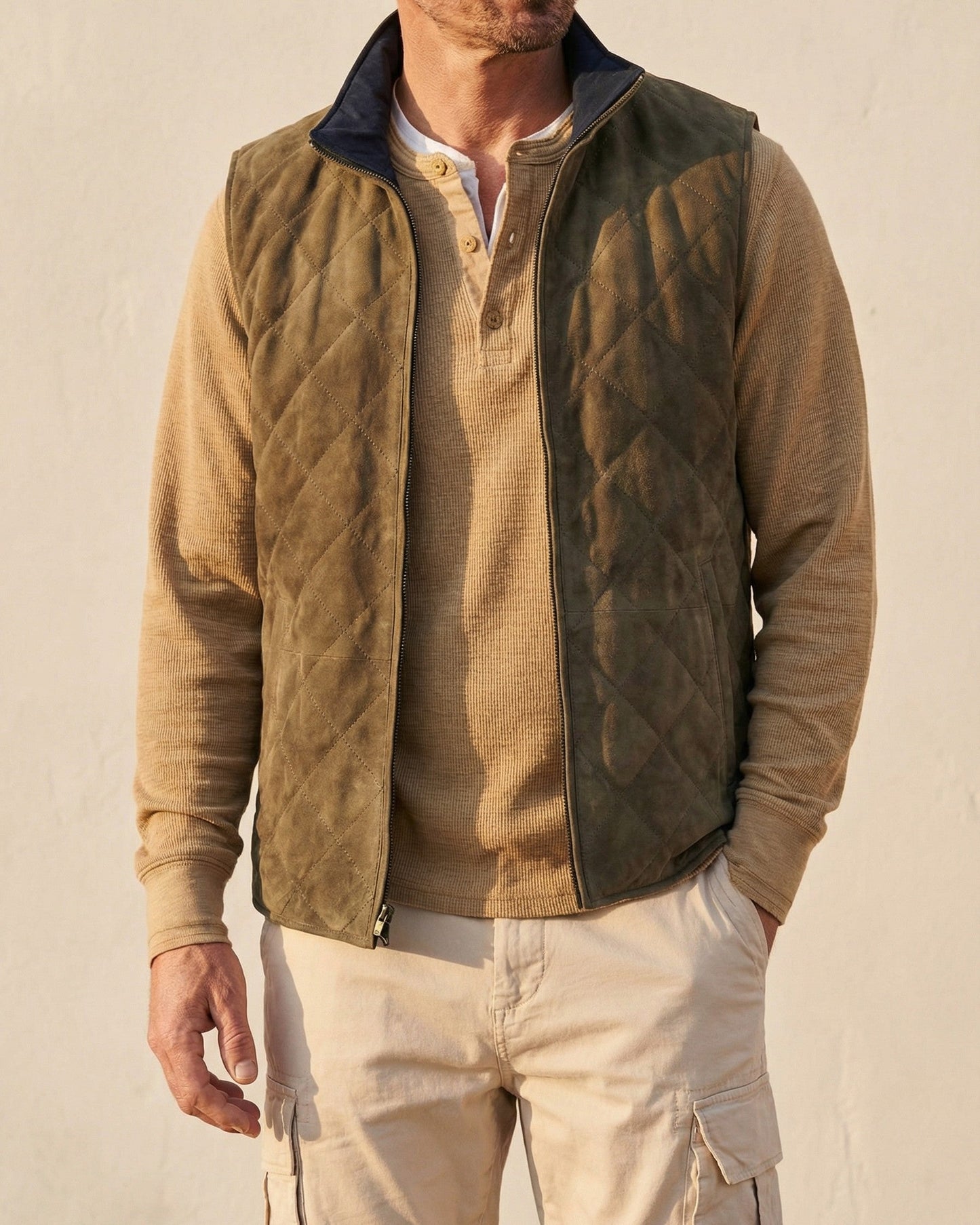 LAURENT MONACO | GILET MATELASSÉ POUR HOMMES