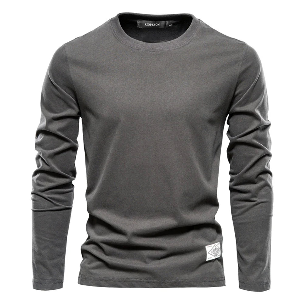LAURENT MONACO | T-SHIRT ÉLÉGANT À MANCHES LONGUES POUR HOMMES